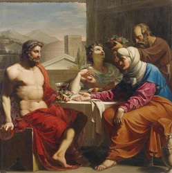 Jupiter and Mercury at Philemon and Baucis